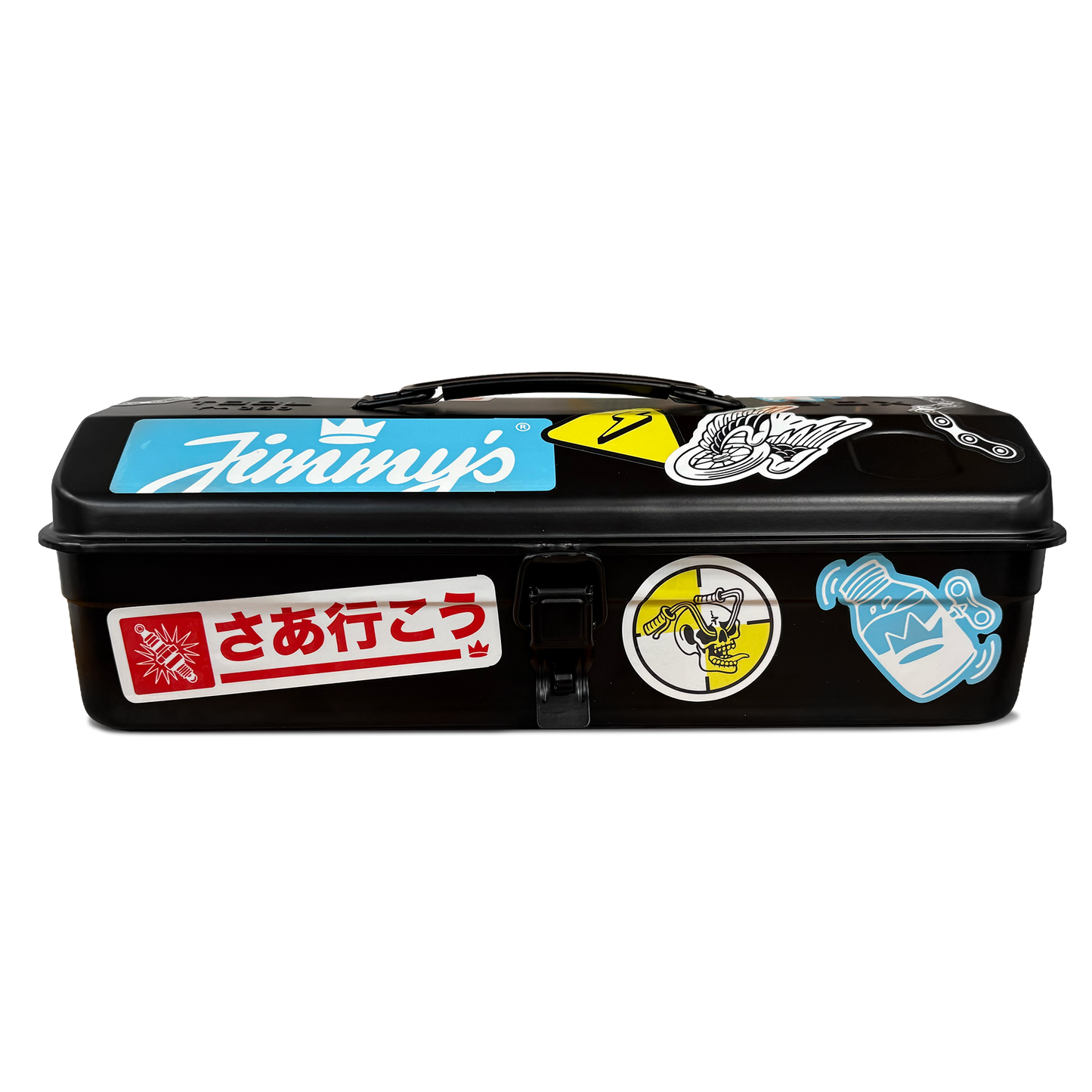 Metal Stickered Toolbox