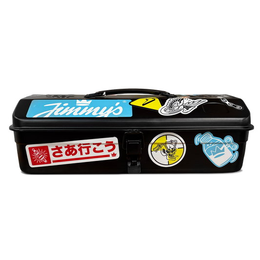 Metal Stickered Toolbox