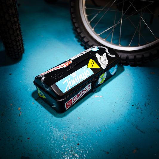 Metal Stickered Toolbox