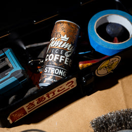 Metal Stickered Toolbox