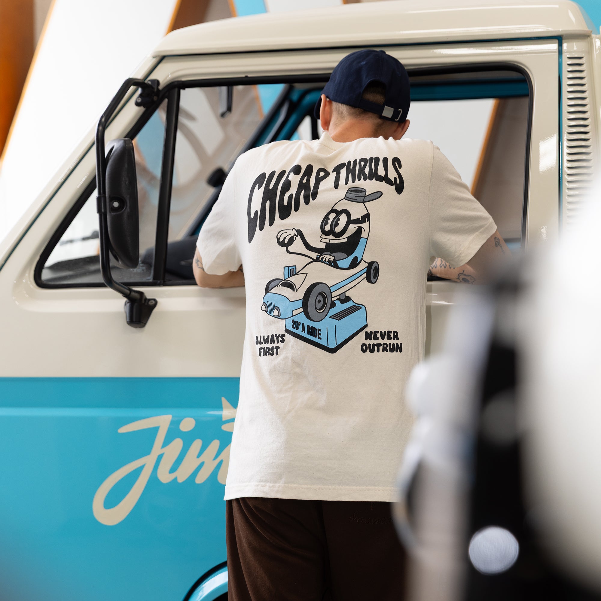 Cheap Thrills Tee – Jimmy's Iced Coffee