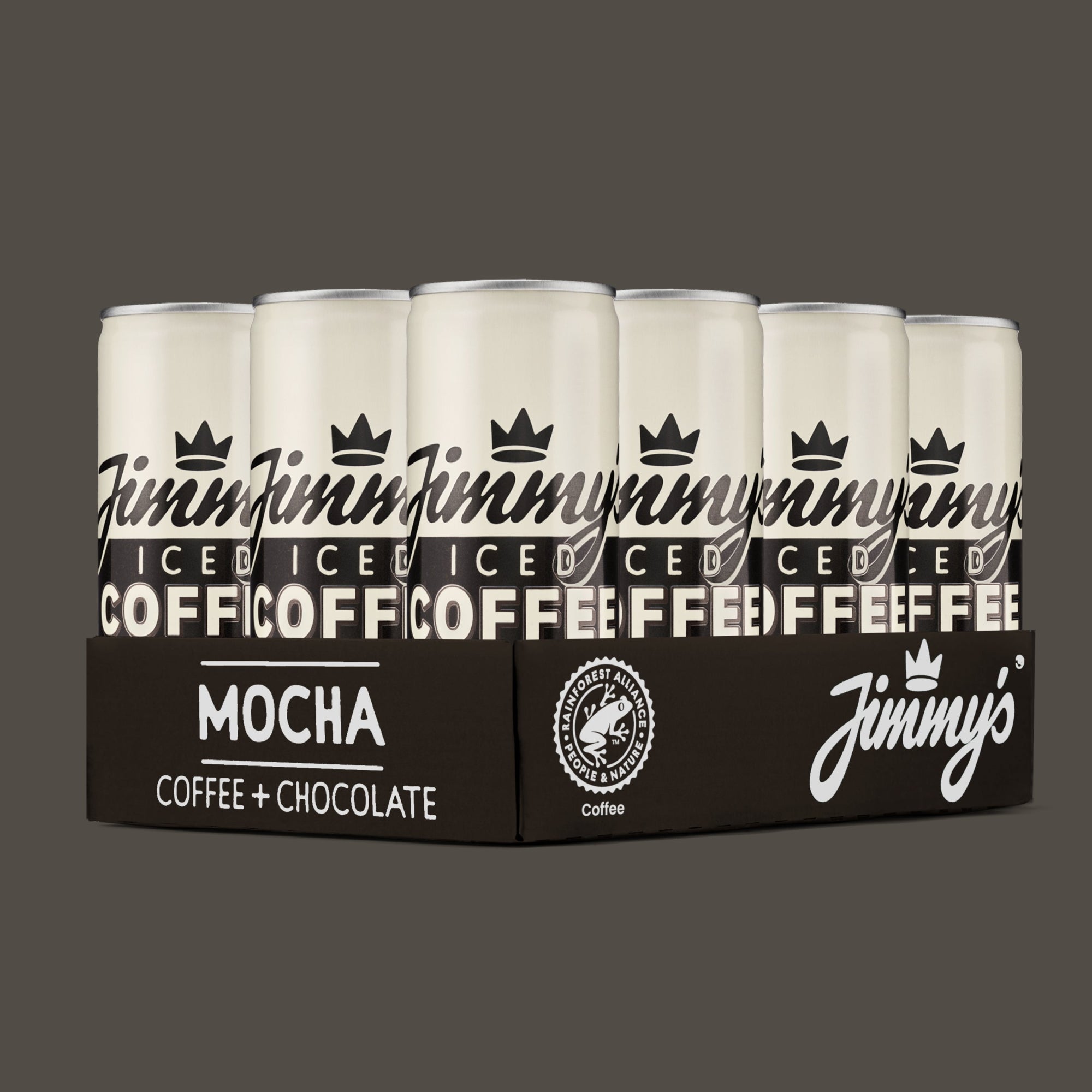 Mocha SlimCan 12 x 250ml - Jimmy's Iced Coffee